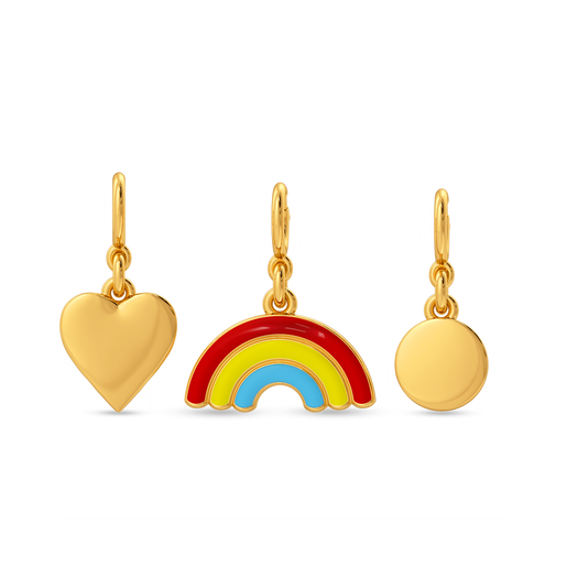 Pride & Love Gold Charms