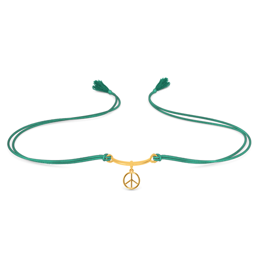 Peace Mantra Gold Bracelets