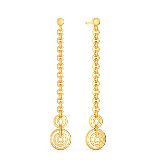 Link o Bop Gold Earrings
