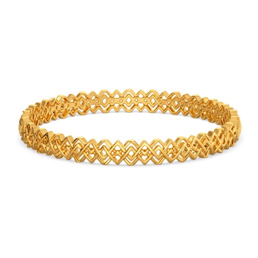 Weavin Winds Gold Bangles