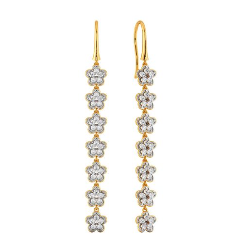 Fleurs Elégantes Diamond Earrings