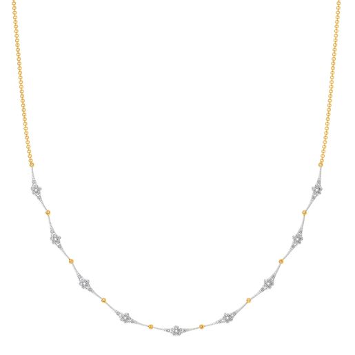Spur of Fleur Diamond Necklaces