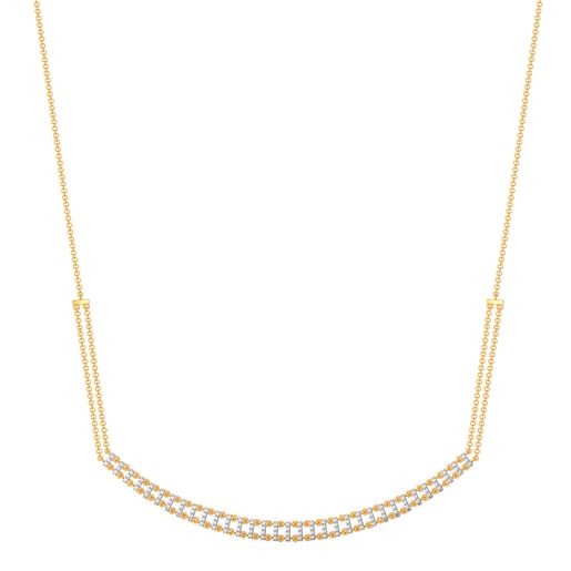 Disco Themed Diamond Necklaces