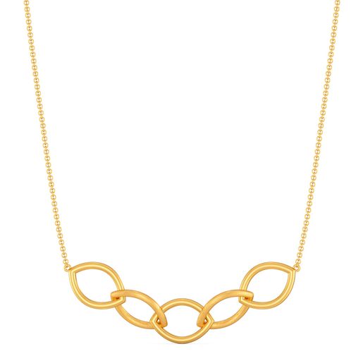 Link O Mark Gold Necklaces