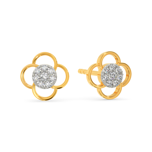 First Bloom Diamond Earrings