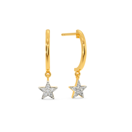 Star Envision Diamond Earrings