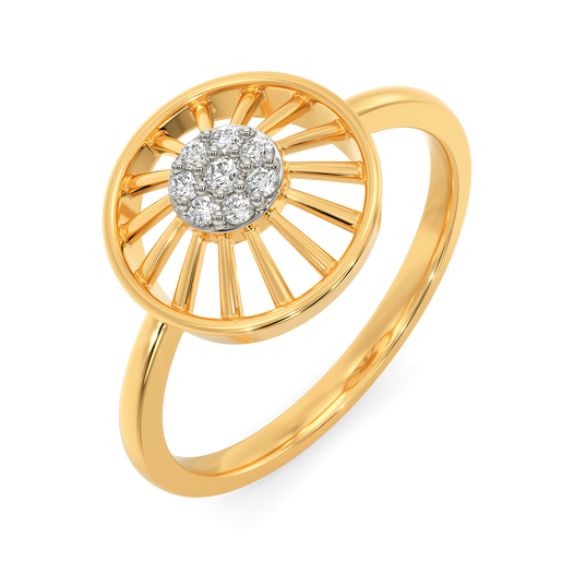 Wheel Maze Diamond Rings