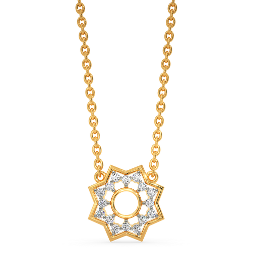Bloom Glory Diamond Necklaces