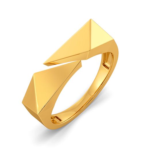 Contour Rebels Gold Rings