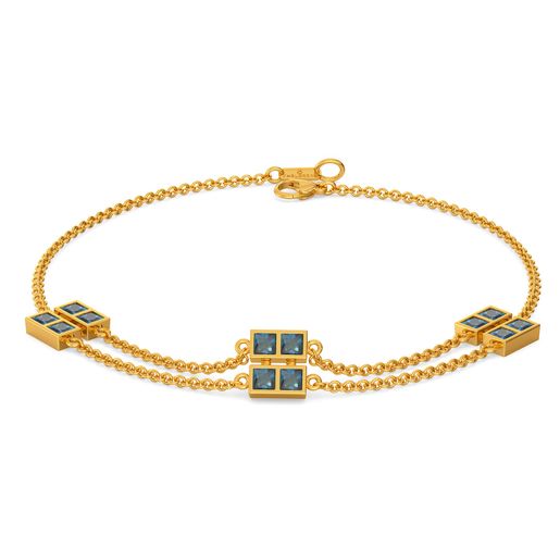 True to Blue Gemstone Bracelets