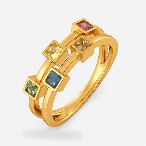Colour Compliments Gemstone Rings