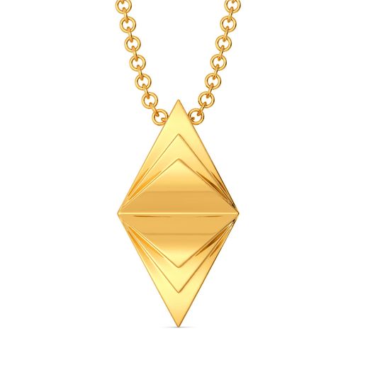 Poised Power Gold Pendants