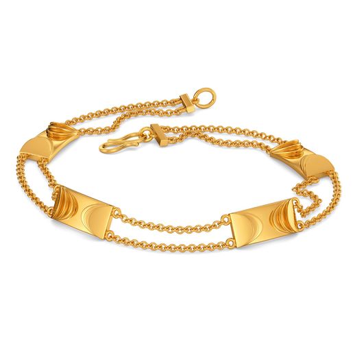 Clinch Suiting Gold Bracelets