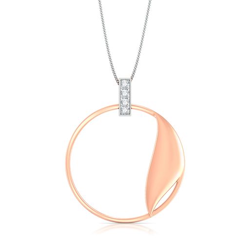 Feuille Diamond Pendants