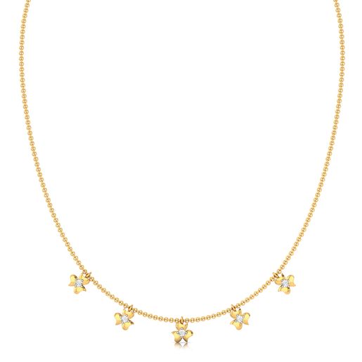 Flower Power Diamond Necklaces