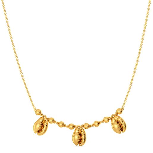 Shell Shocks Gold Necklaces