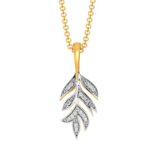 Flash n Fern Diamond Pendants
