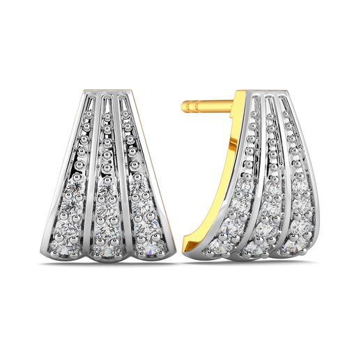 Clam Coves Diamond Earrings