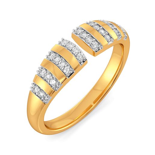 The Coral Conch Diamond Rings