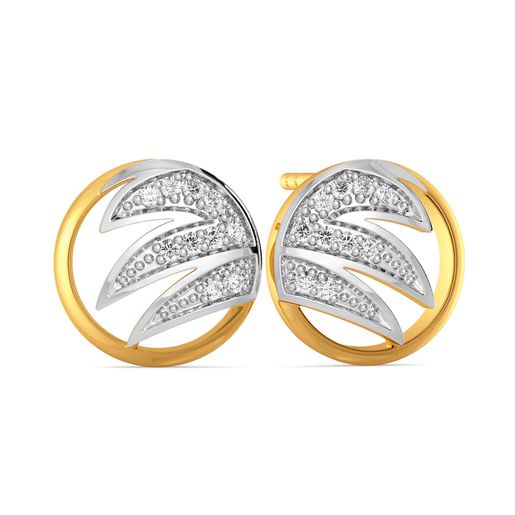 Flaunt A Fern Diamond Earrings