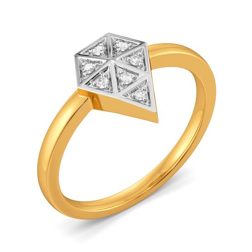 Plaid Play Diamond Rings