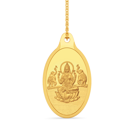 Goddess Lakshmi 10 Gram 24 Karat Gold Coin Pendant Gold Coins
