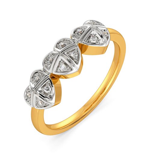 Gingham Desires Diamond Rings