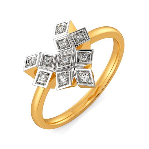 Gingham Care Diamond Rings