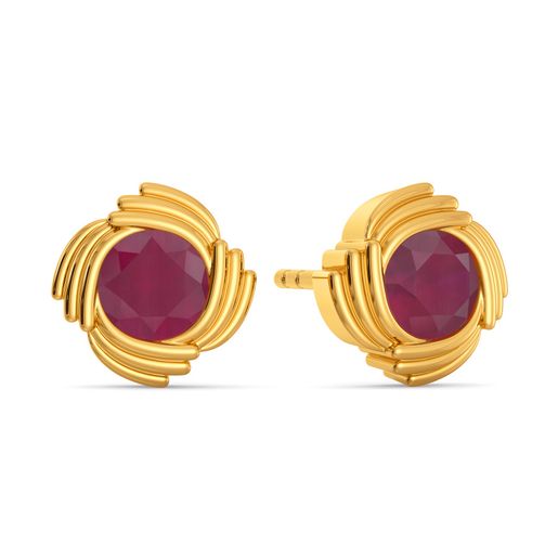 Cherry Reds Gemstone Earrings