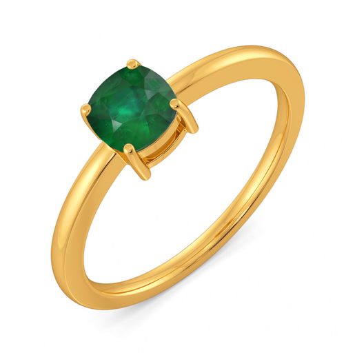 Basil Bite Gemstone Rings