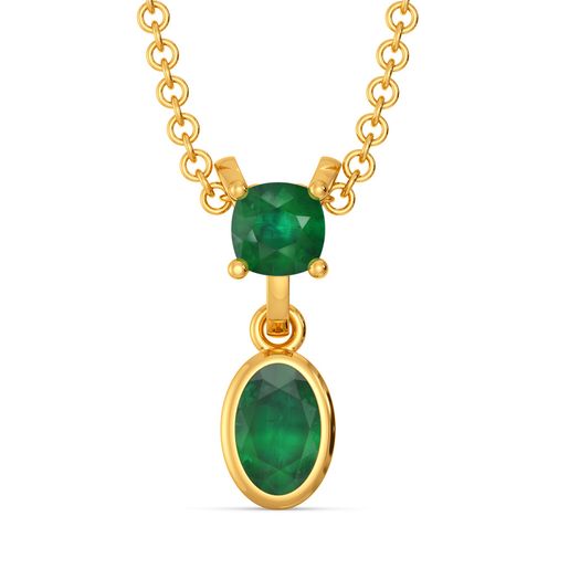 Olive N Oval Gemstone Pendants