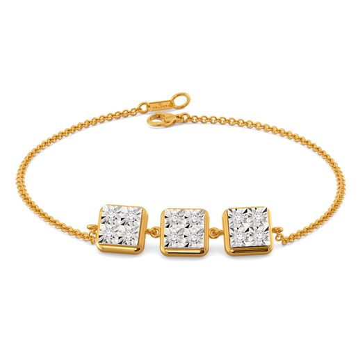 Boxy Banter Diamond Bracelets