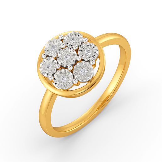 Dazzle N Loop Diamond Rings