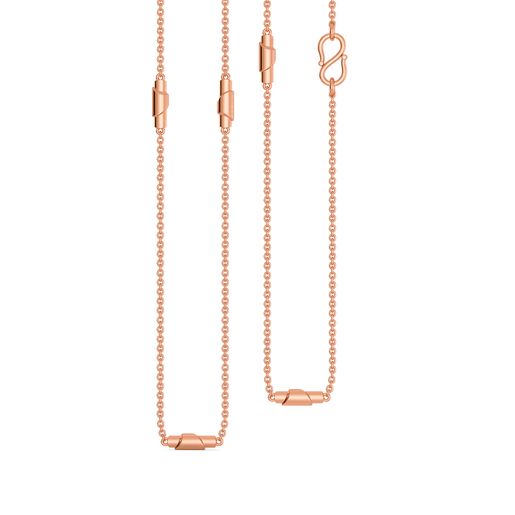 Wrapped in Rose Gold Chains