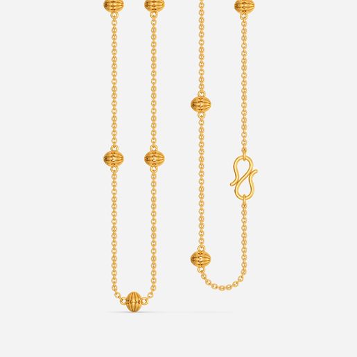 Sphere Me Not Gold Chains