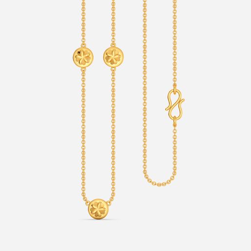 Floral Essance Gold Chains