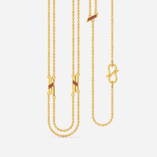Pecan Pals Gold Chains