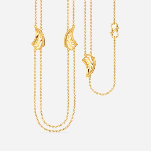 Leopard Listenin Gold Chains