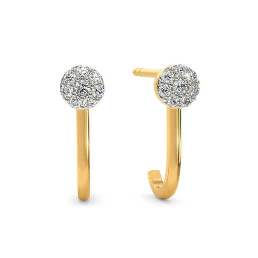 April Sun Diamond Earrings