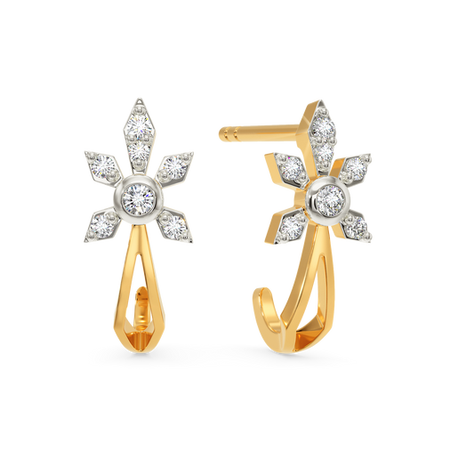 Floral Colada Diamond Earrings