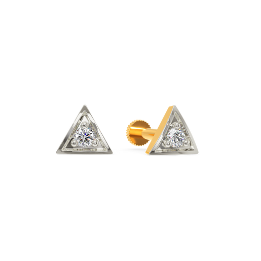 Tri Mania Diamond Earrings