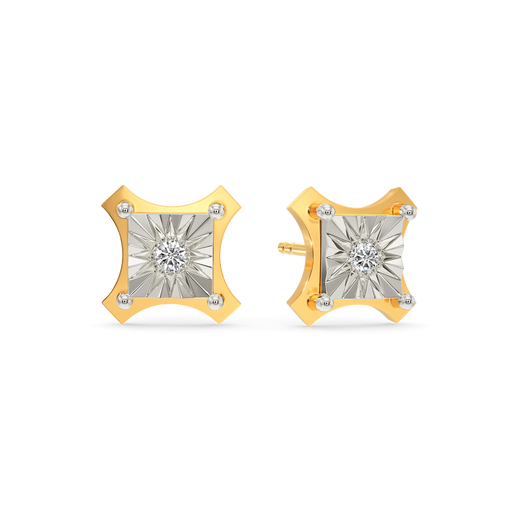 Two Tales Diamond Earrings