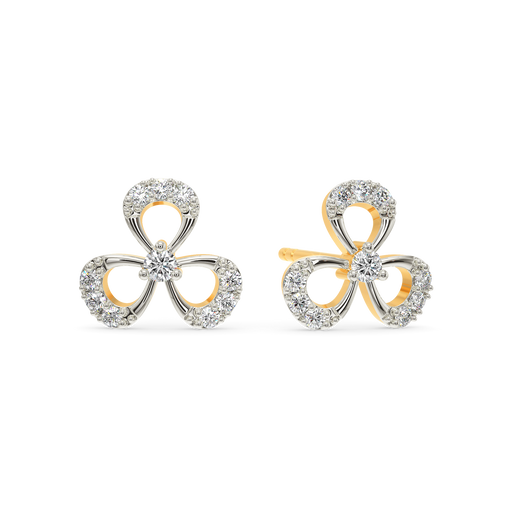Balanced Diamond Earrings