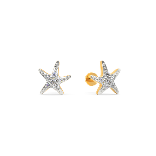Starfish Zeal Diamond Earrings