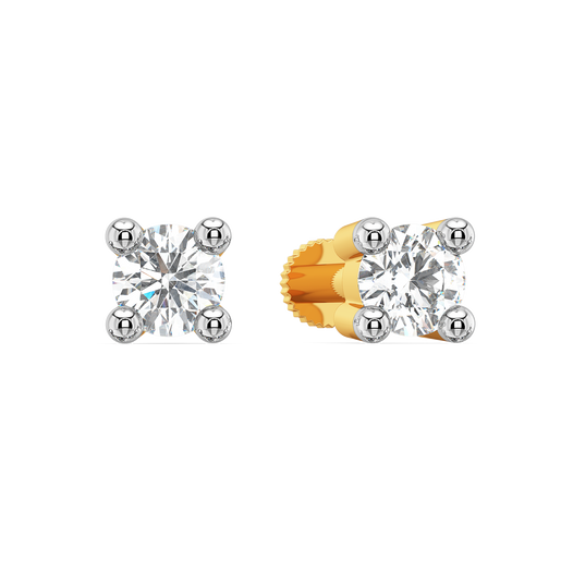 Lustre Loop Diamond Earrings