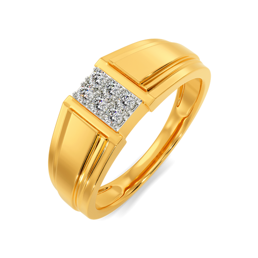 Sleek O Shine Diamond Rings for Men