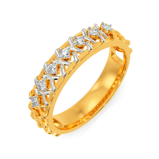 Entwined In Sparks Diamond Rings For Men