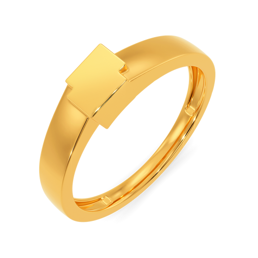 Class N Elegance Gold Rings For Men