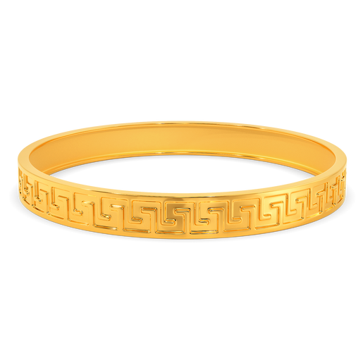 Be The Puzzle Gold Bangles For Men