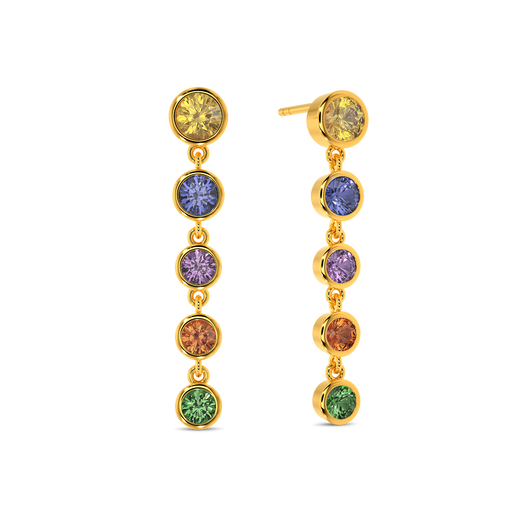 Colours of Equality Gemstone Earrings